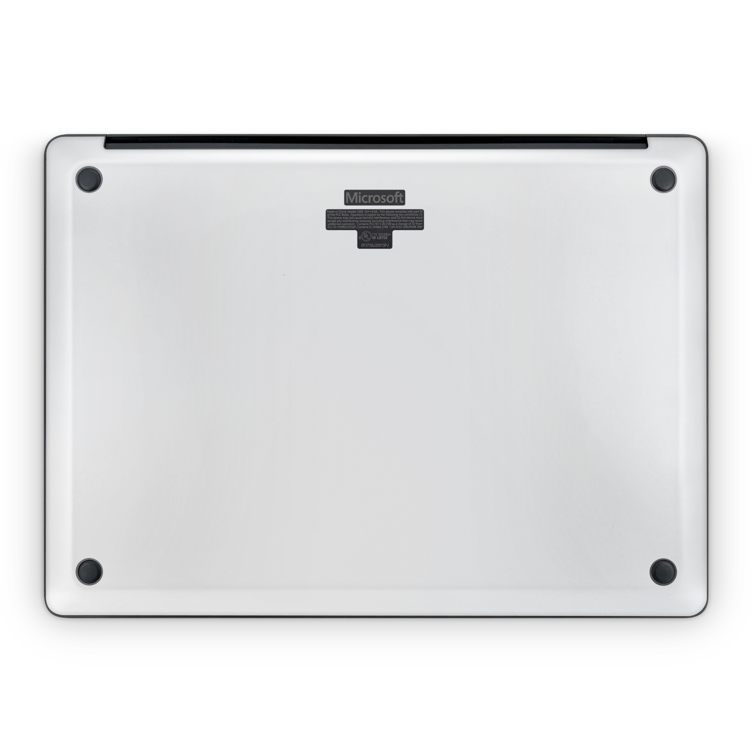 Microsoft Surface Laptop 7 15 2024 Professional Bottom Frosty Vanilla Skin Wrap Cover
