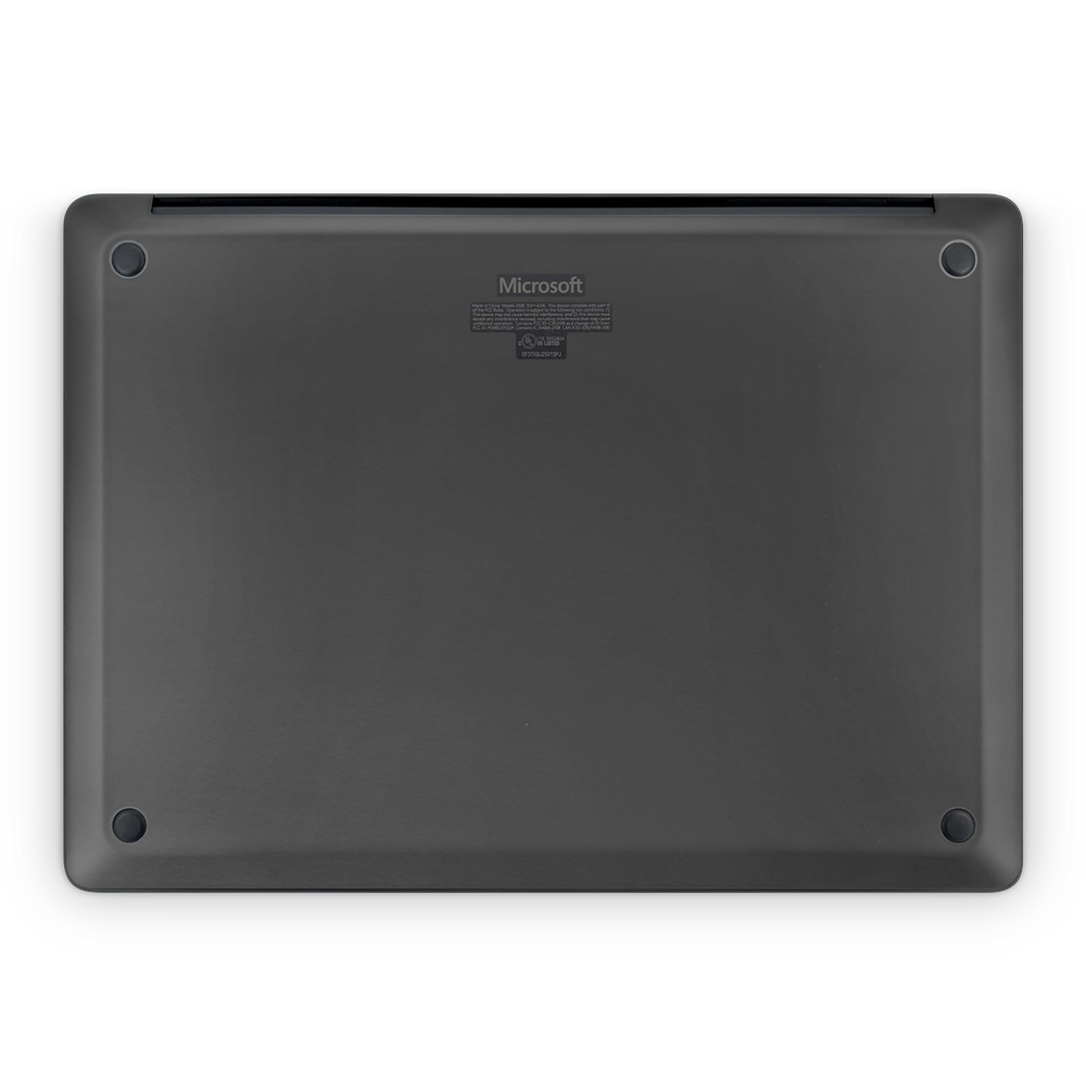 Microsoft Surface Laptop 7 15 2024 Professional Bottom Matte Black Skin Wrap Cover