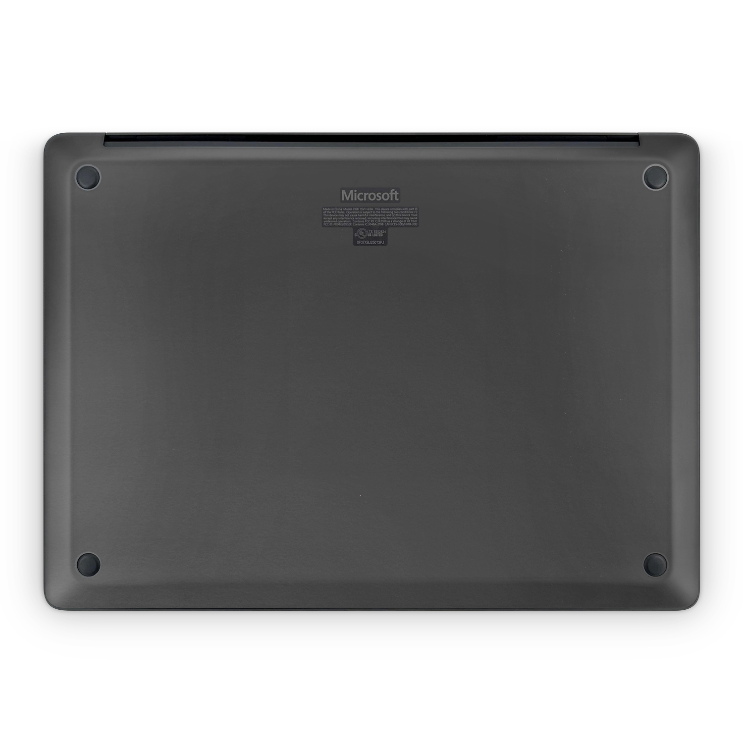 Microsoft Surface Laptop 7 15 2024 Professional Bottom Matte Black Skin Wrap Cover