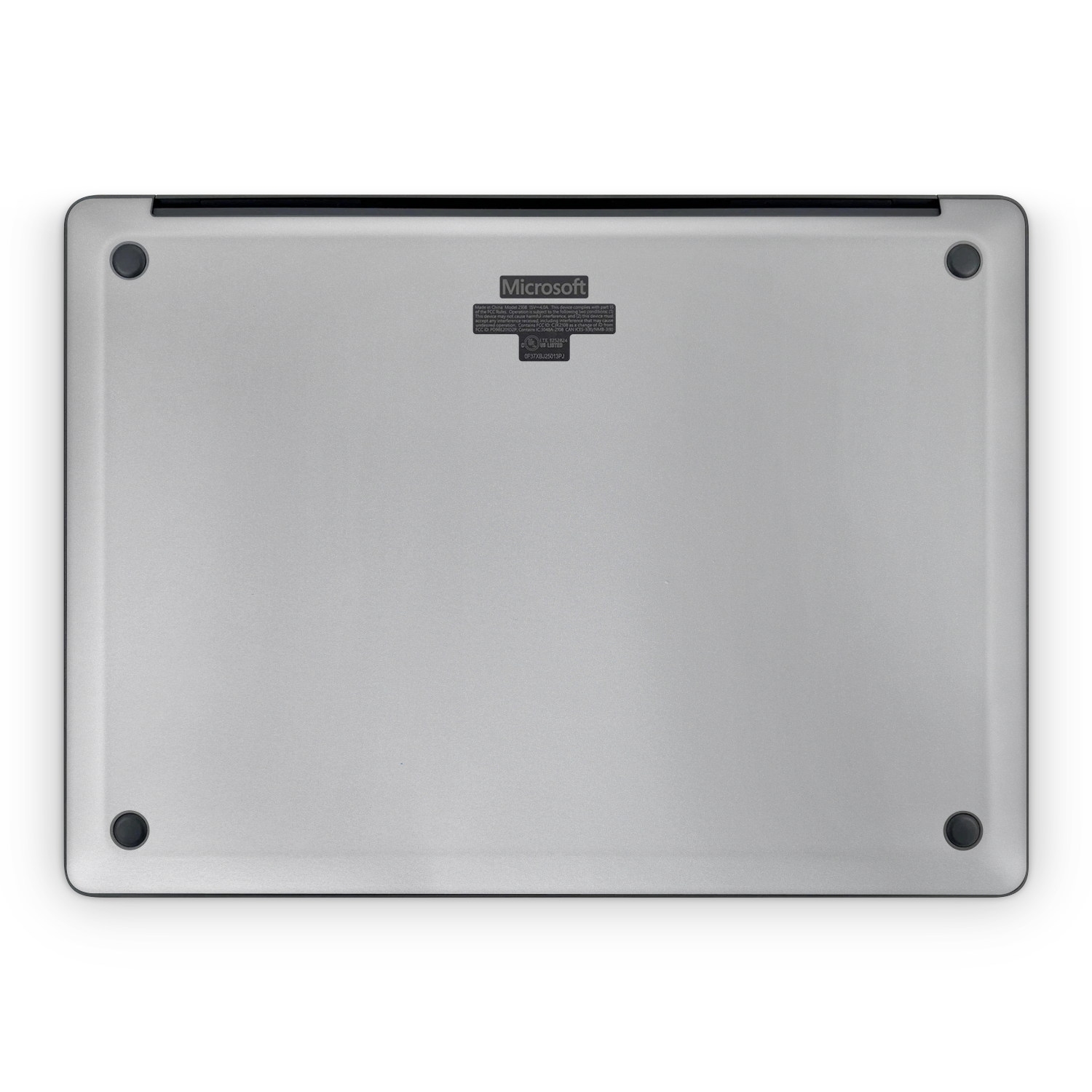 Microsoft Surface Laptop 7 15 2024 Professional Bottom Satin Aluminum Skin Wrap Cover