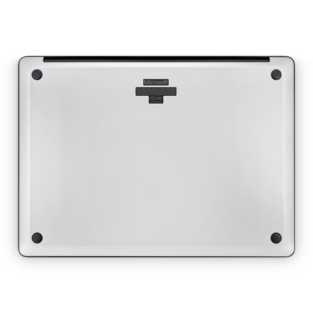 Microsoft Surface Laptop 7 15 2024 Professional Bottom Satin White Skin Wrap Cover