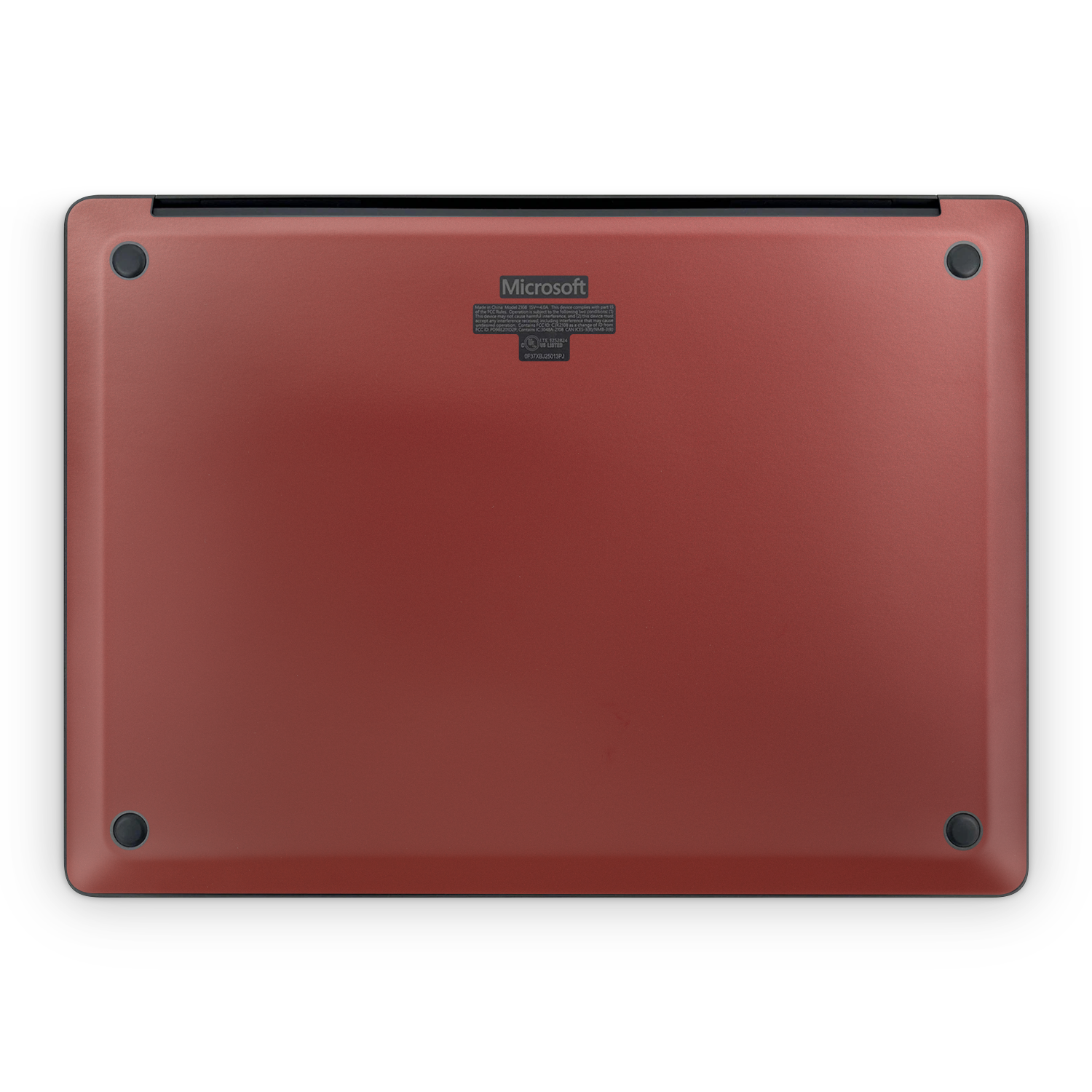Microsoft Surface Laptop 7 15" 2024 Professional Bottom Vampire Red Skin Wrap Cover