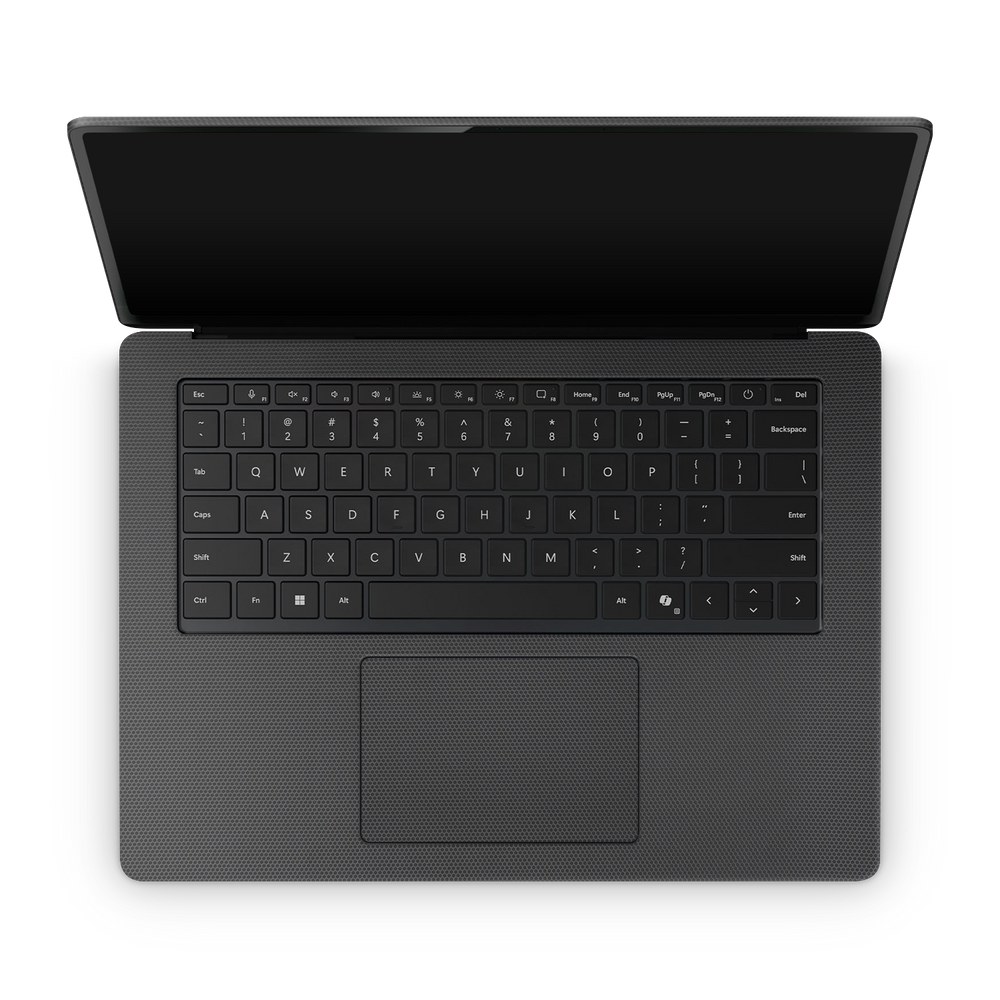 Microsoft Surface Laptop 7 15 2024 Professional Interior Black Matrix Skin Wrap Cover