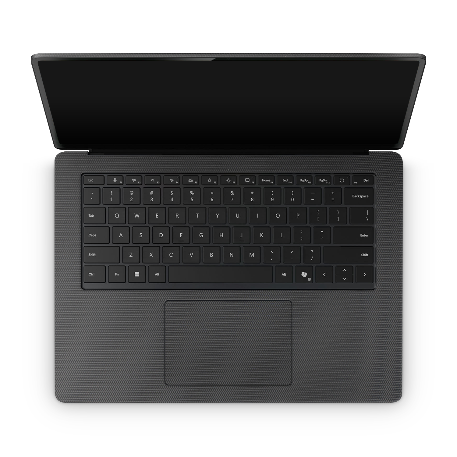 Microsoft Surface Laptop 7 15 2024 Professional Interior Black Matrix Skin Wrap Cover