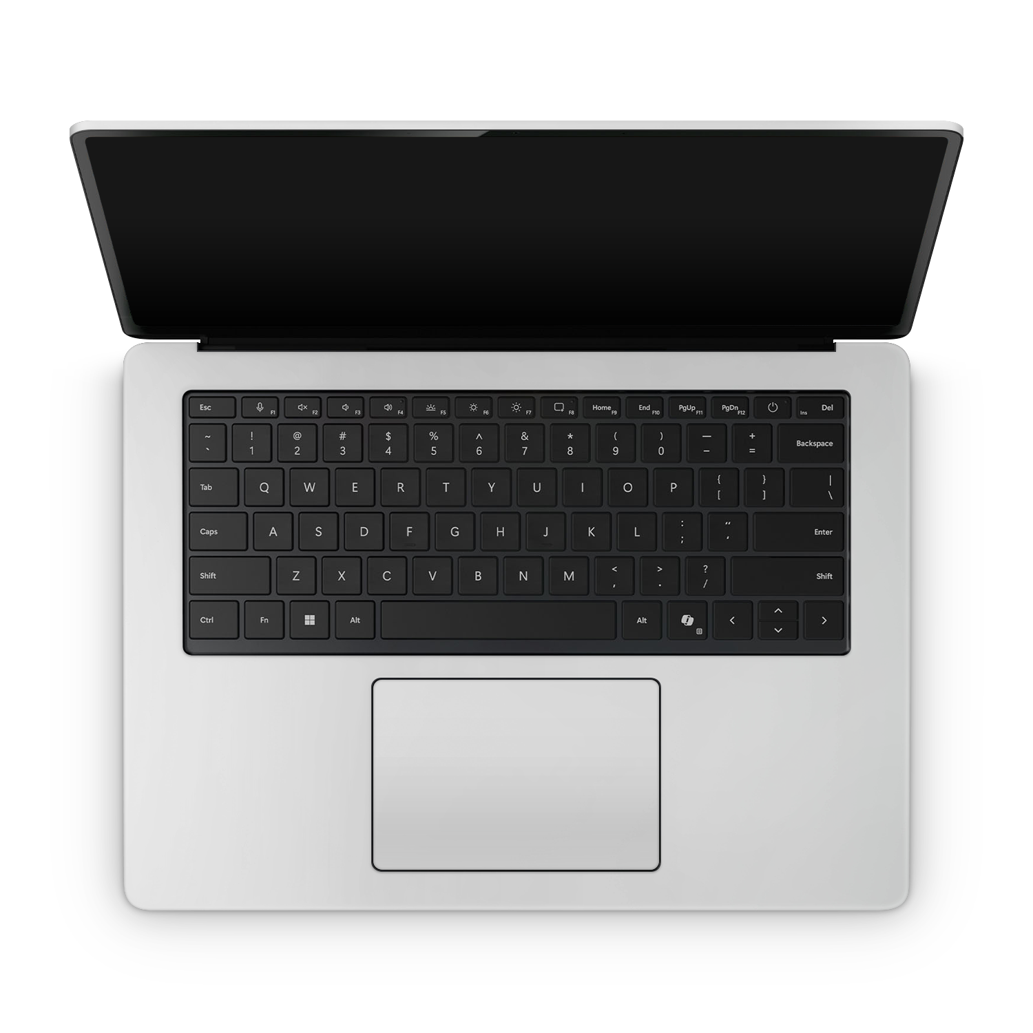 Microsoft Surface Laptop 7 15 2024 Professional Interior Satin White Skin Wrap Cover