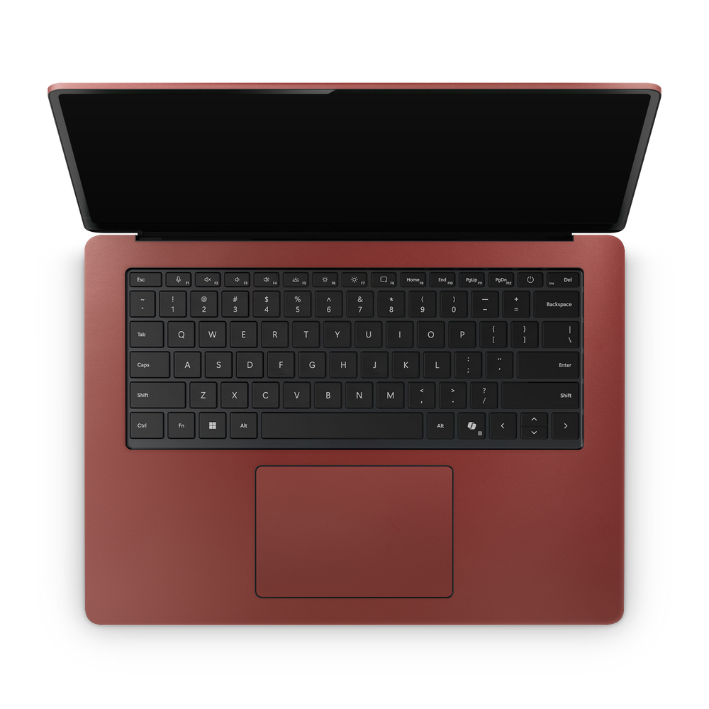 Microsoft Surface Laptop 7 15" 2024 Professional Interior Vampire Red Skin Wrap Cover
