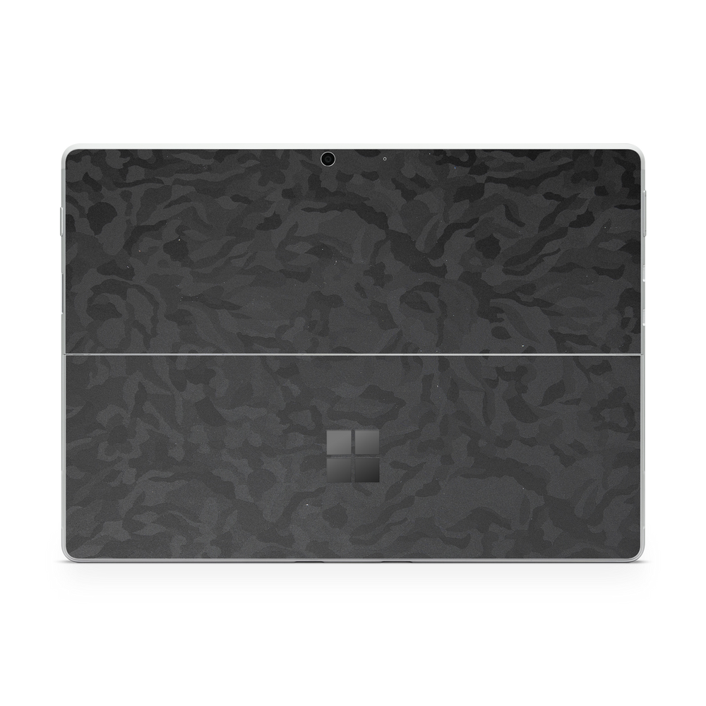 Microsoft Surface Professional 11 Essentials Black Camo Skin Wrap Cover