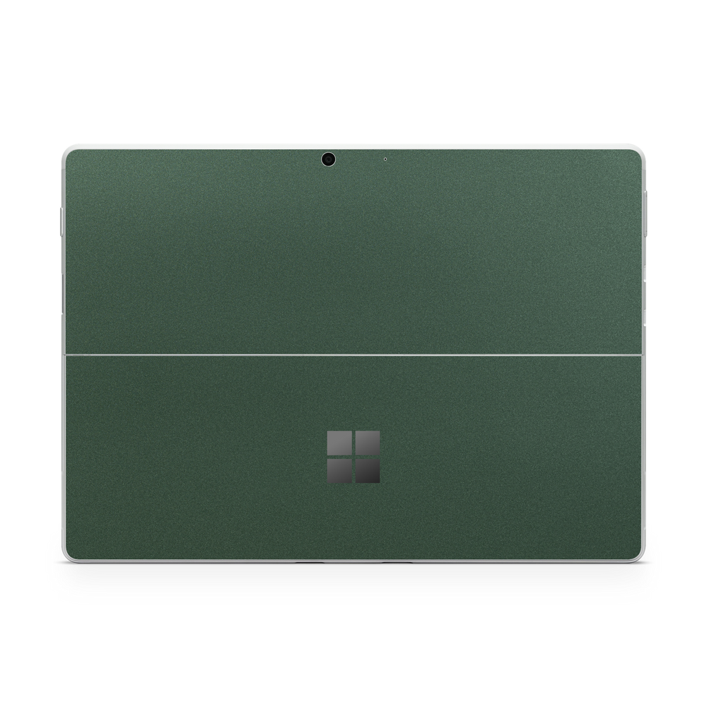 Microsoft Surface Pro 11 Essentials Matte Green Metallic Skin Wrap Cover