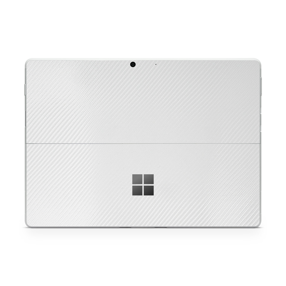 Microsoft Surface Professional 11 Essentials White Carbon Fiber Skin Wrap Cover