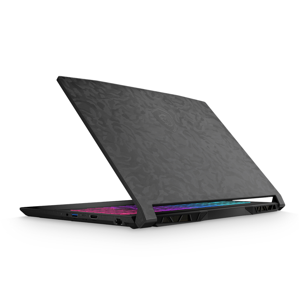 Msi Katana 15 2023 Essentials Black Camo Skin Wrap Cover