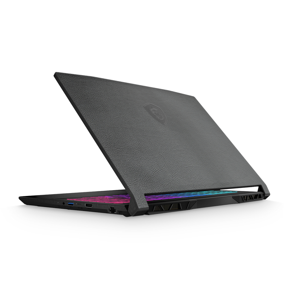 Msi Katana 15 2023 Essentials Black Leather Skin Wrap Cover