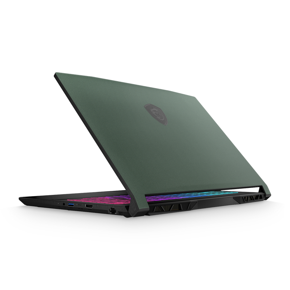 MSI Katana 15" 2023 Essentials Matte Green Metallic Skin Wrap Cover