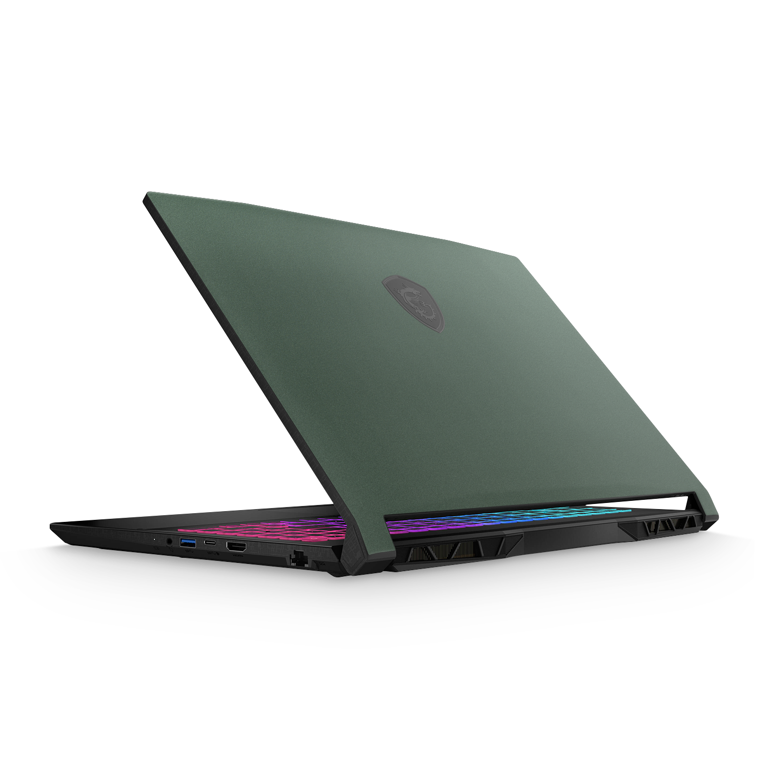MSI Katana 15" 2023 Essentials Matte Green Metallic Skin Wrap Cover