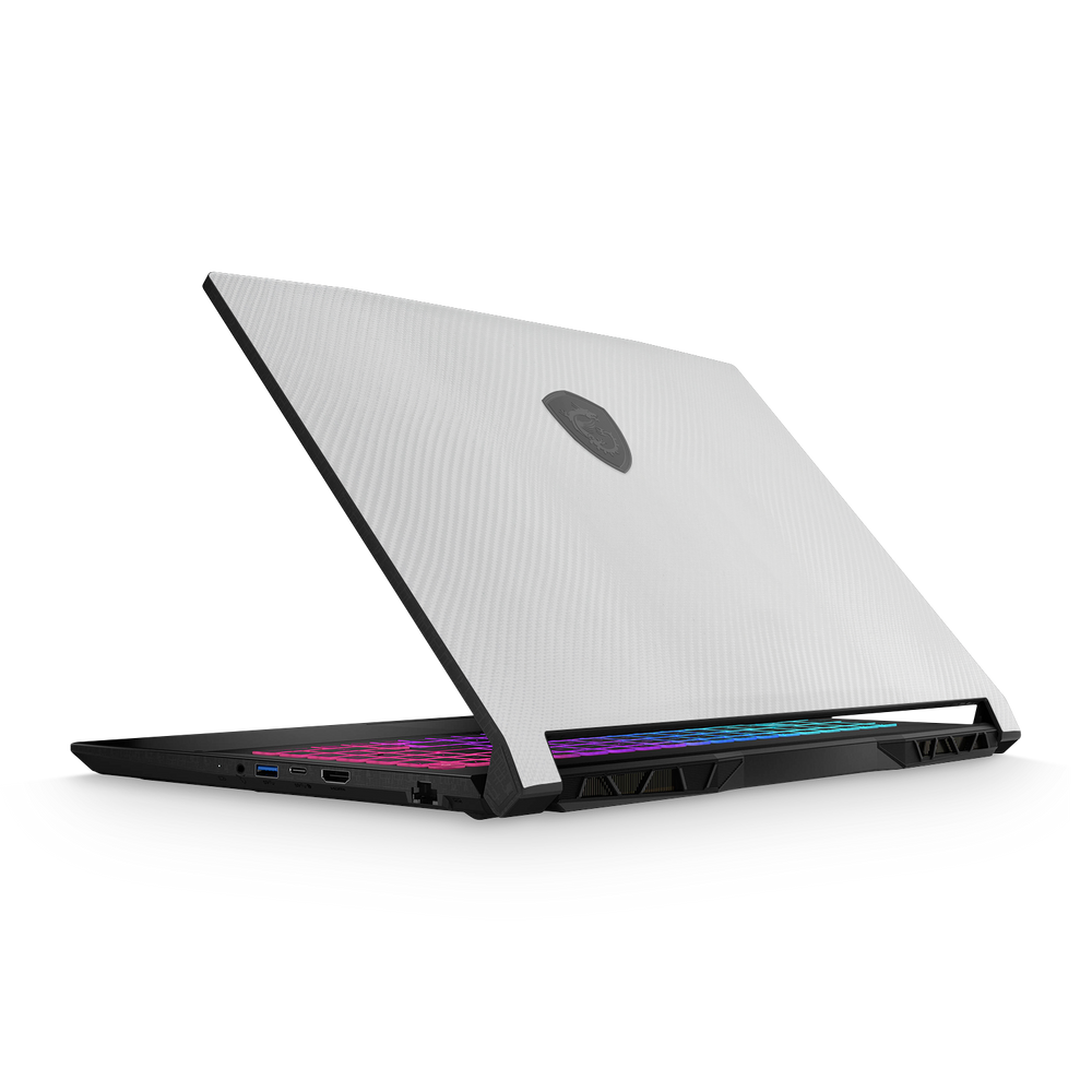 Msi Katana 15 2023 Essentials White Carbon Fiber Skin Wrap Cover