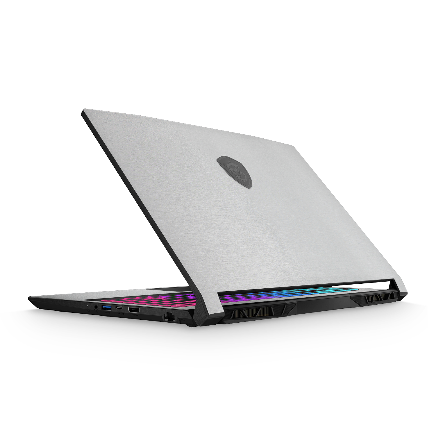 Msi Katana 15 2023 Professional Brushed Aluminum Skin Wrap Cover