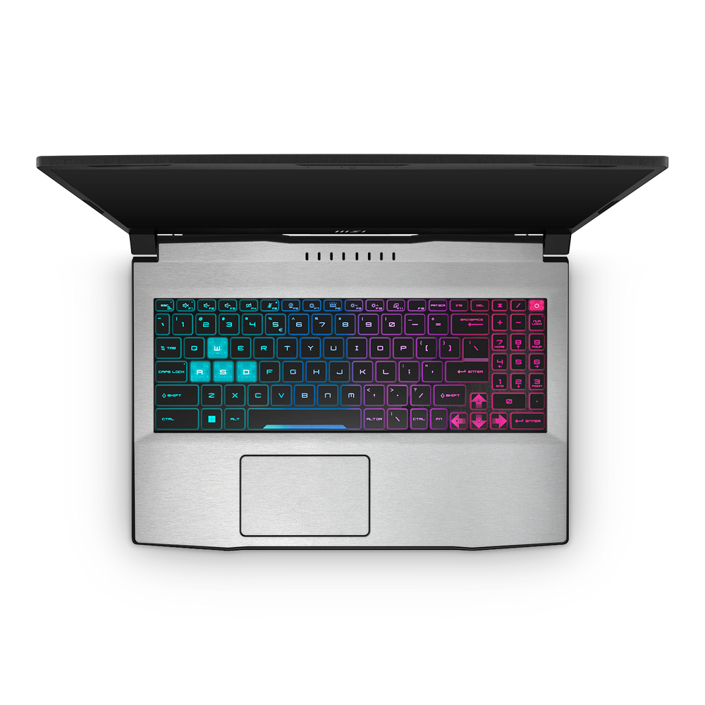 Msi Katana 15 2023 Professional Interior Brushed Aluminum Skin Wrap Cover