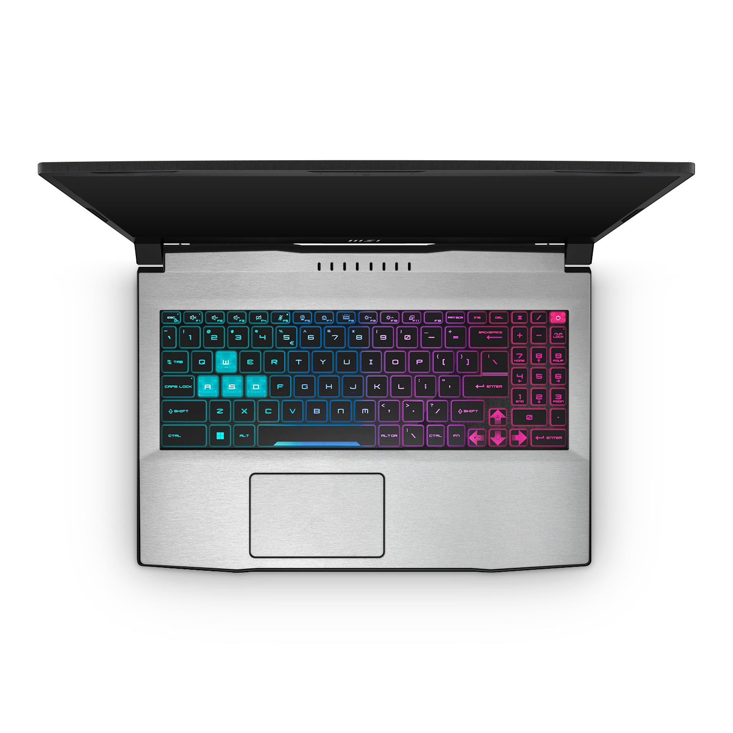 Msi Katana 15 2023 Professional Interior Brushed Aluminum Skin Wrap Cover