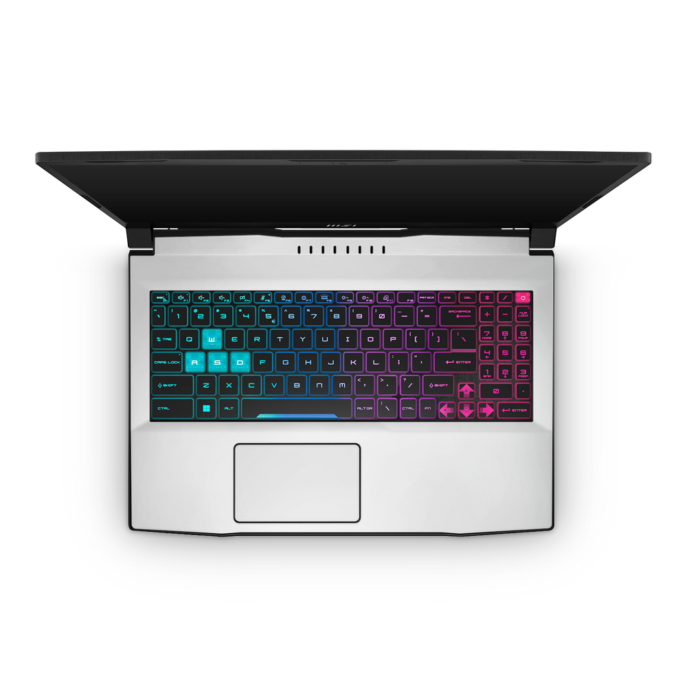 Msi Katana 15 2023 Professional Interior Satin White Skin Wrap Cover