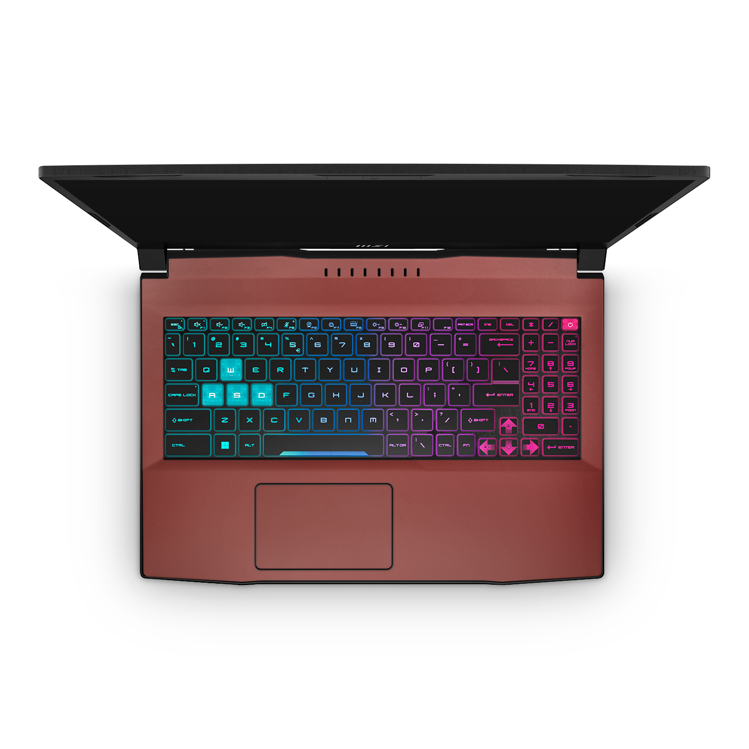 MSI Katana 15" 2023 Professional Interior Vampire Red Skin Wrap Cover