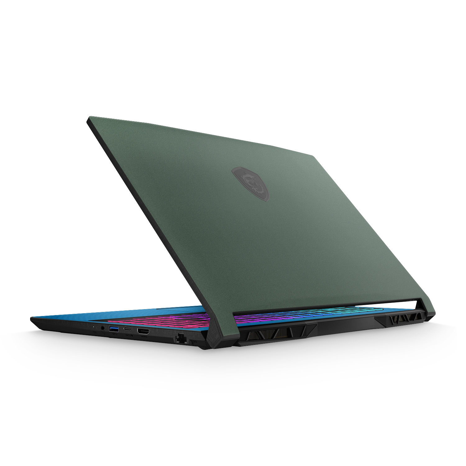 MSI Katana 15" 2023 Professional Matte Green Metallic Skin Wrap Cover