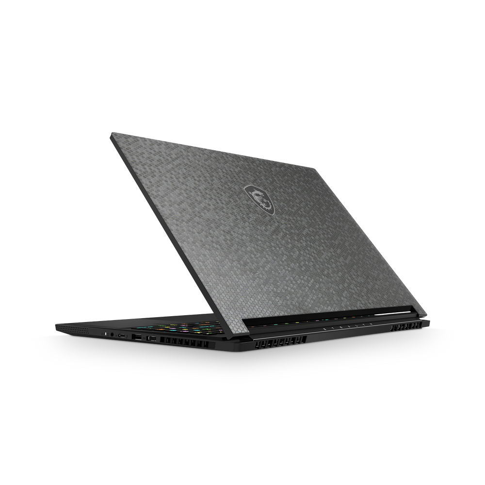 Msi Stealth 16 2025 Essentials Black Honeycomb Skin Wrap Cover