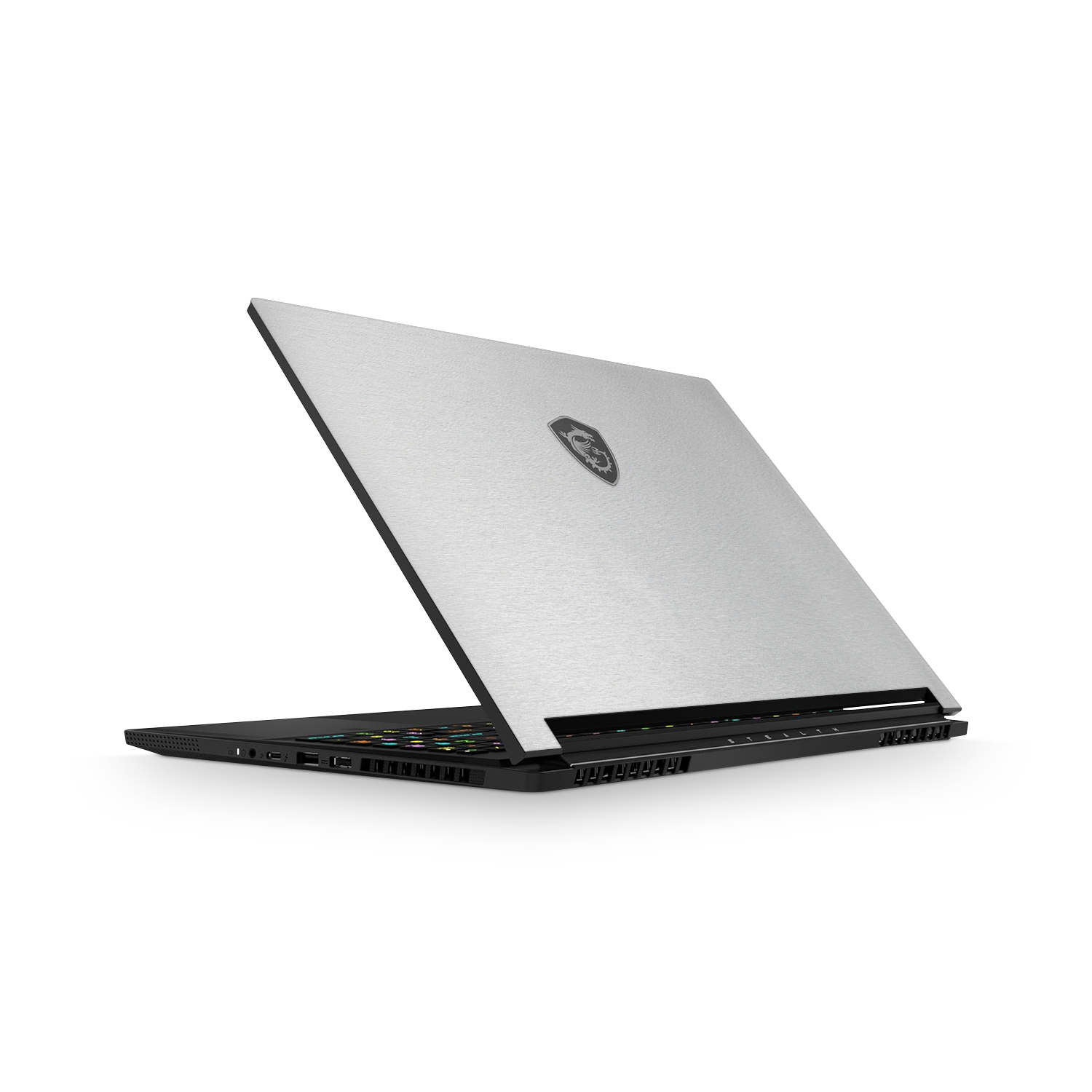 Msi Stealth 16 2025 Essentials Brushed Aluminum Skin Wrap Cover