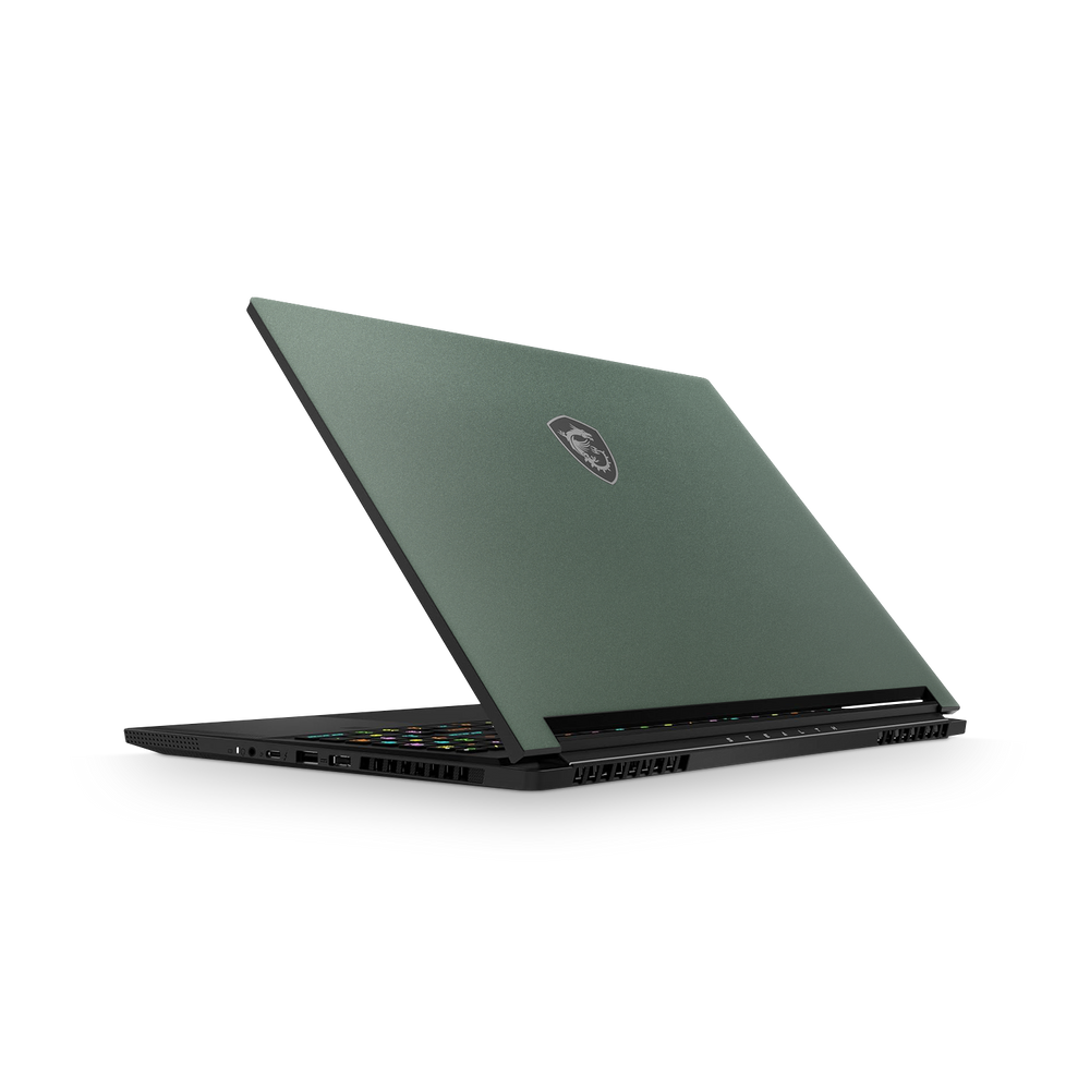 MSI Stealth 16 2025 Essentials Matte Green Metallic Skin Wrap Cover