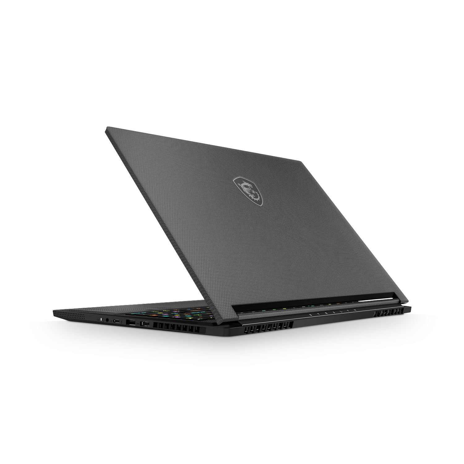 Msi Stealth 16 2025 Professional Black Matrix Skin Wrap Cover