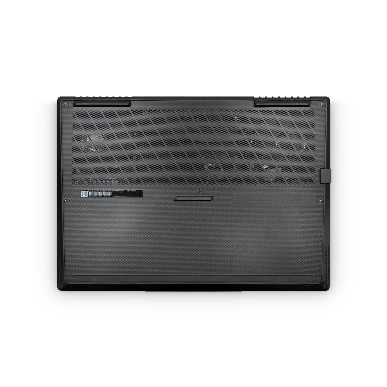 Msi Stealth 16 2025 Professional Bottom Black Matrix Skin Wrap Cover