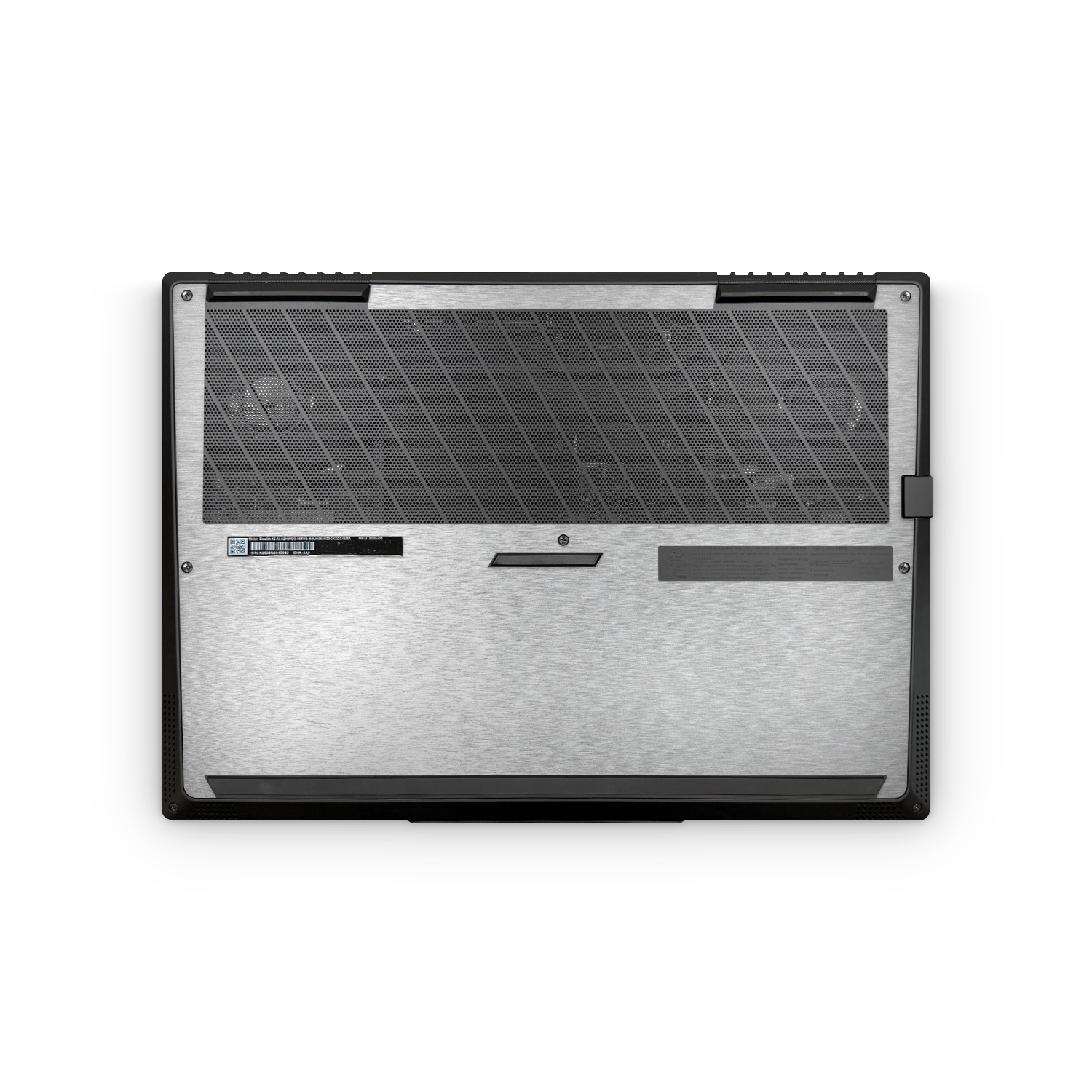 Msi Stealth 16 2025 Professional Bottom Brushed Aluminum Skin Wrap Cover