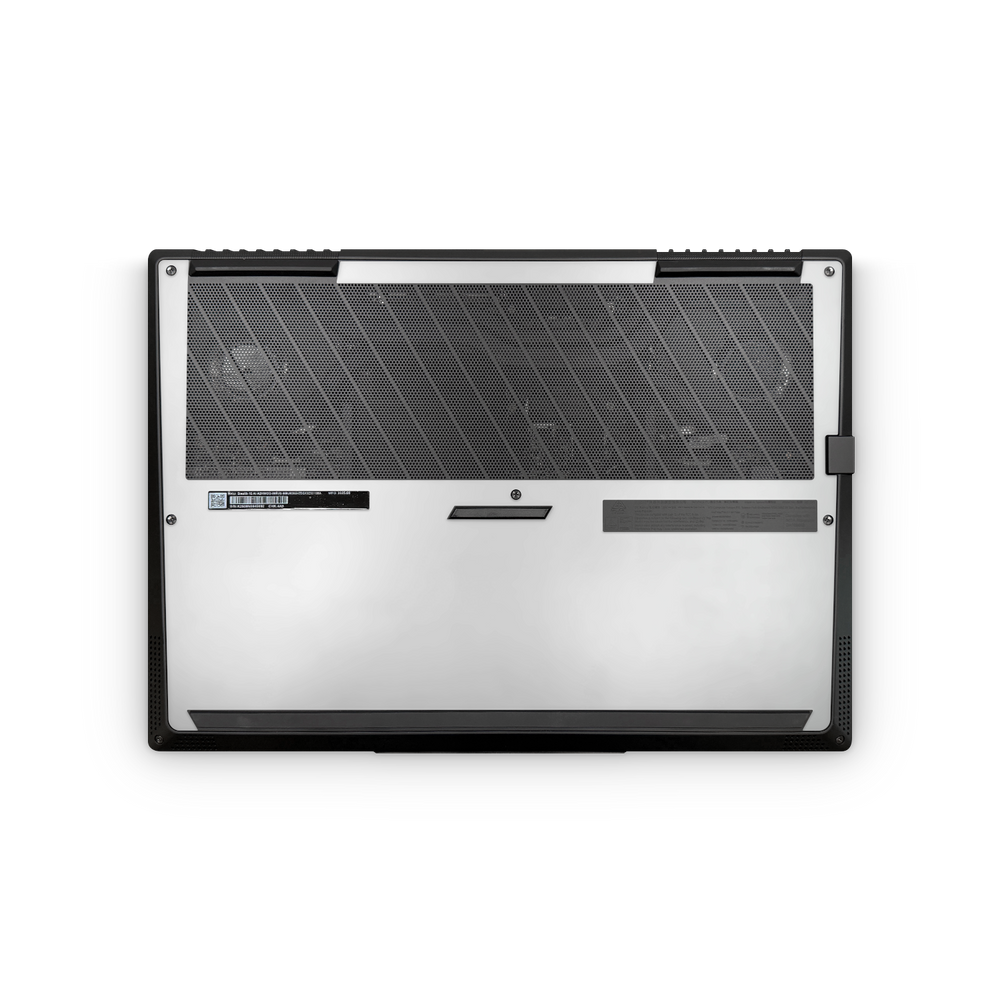 Msi Stealth 16 2025 Professional Bottom Satin White Skin Wrap Cover