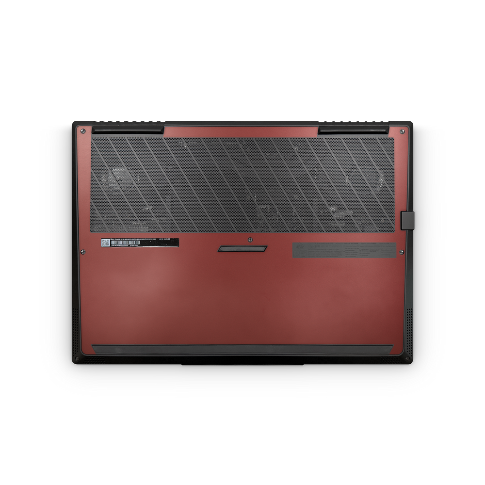 MSI Stealth 16 2025 Professional Bottom Vampire Red Skin Wrap Cover