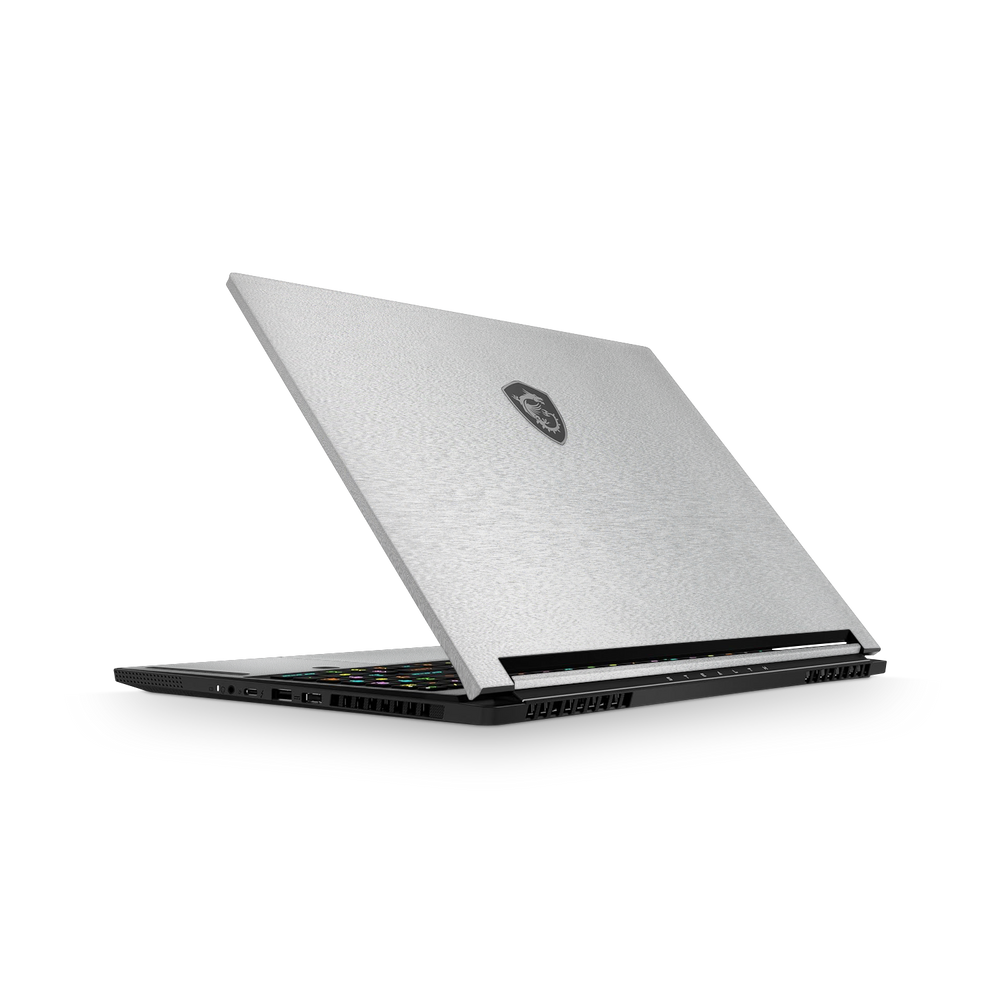 Msi Stealth 16 2025 Professional Brushed Aluminum Skin Wrap Cover
