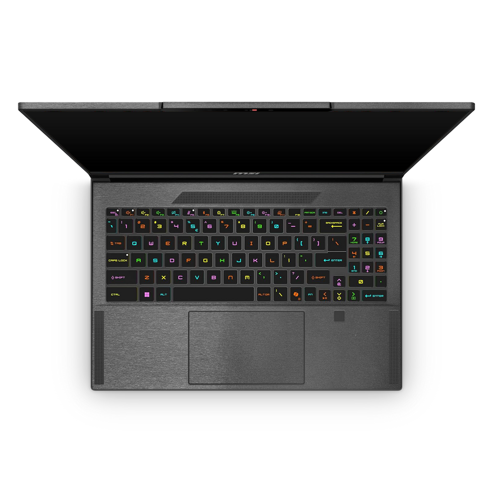 Msi Stealth 16 2025 Professional Interior Brushed Black Skin Wrap Cover