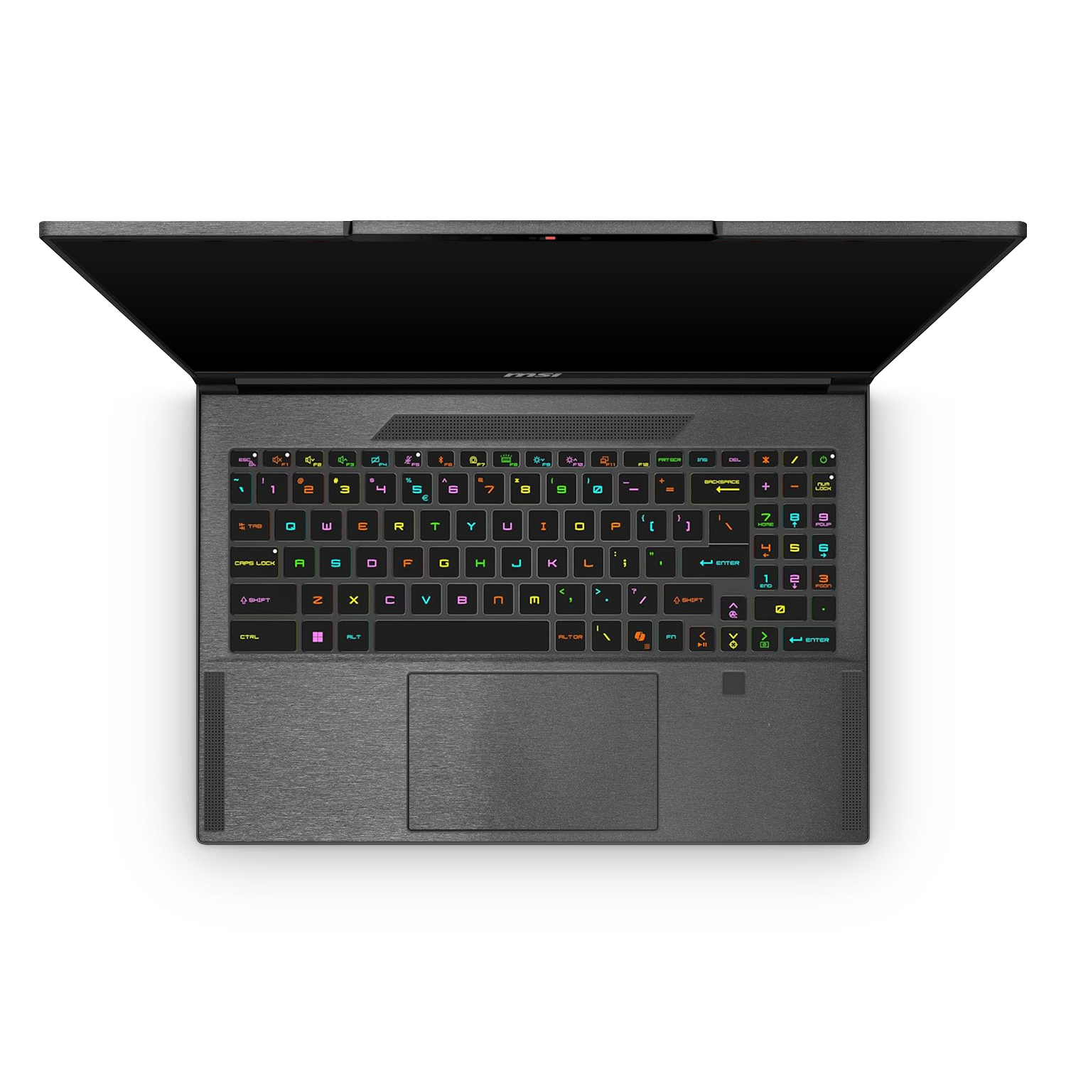 Msi Stealth 16 2025 Professional Interior Brushed Black Skin Wrap Cover