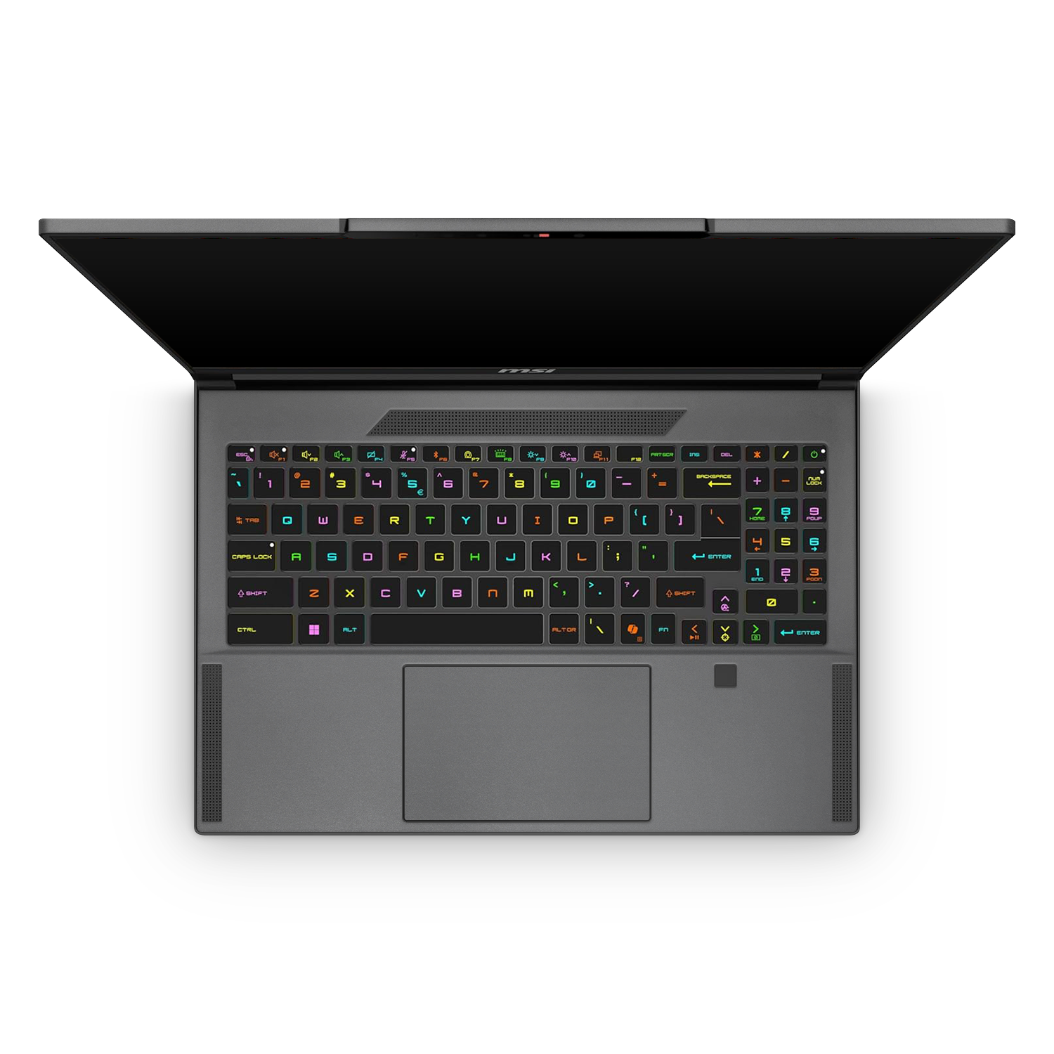 Msi Stealth 16 2025 Professional Interior Charcoal Grey Skin Wrap Cover