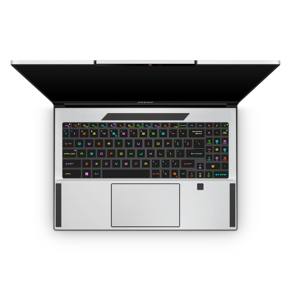 Msi Stealth 16 2025 Professional Interior Frosty Vanilla Skin Wrap Cover