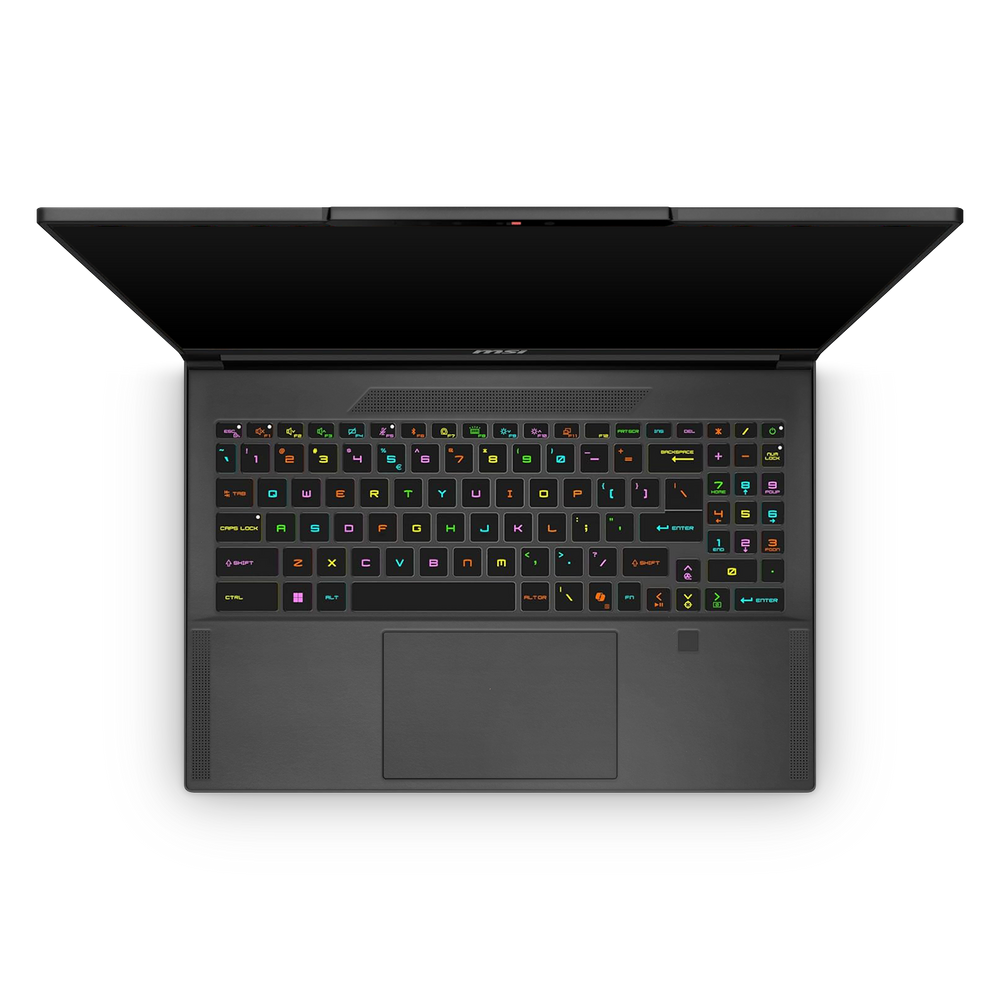 Msi Stealth 16 2025 Professional Interior Matte Black Skin Wrap Cover