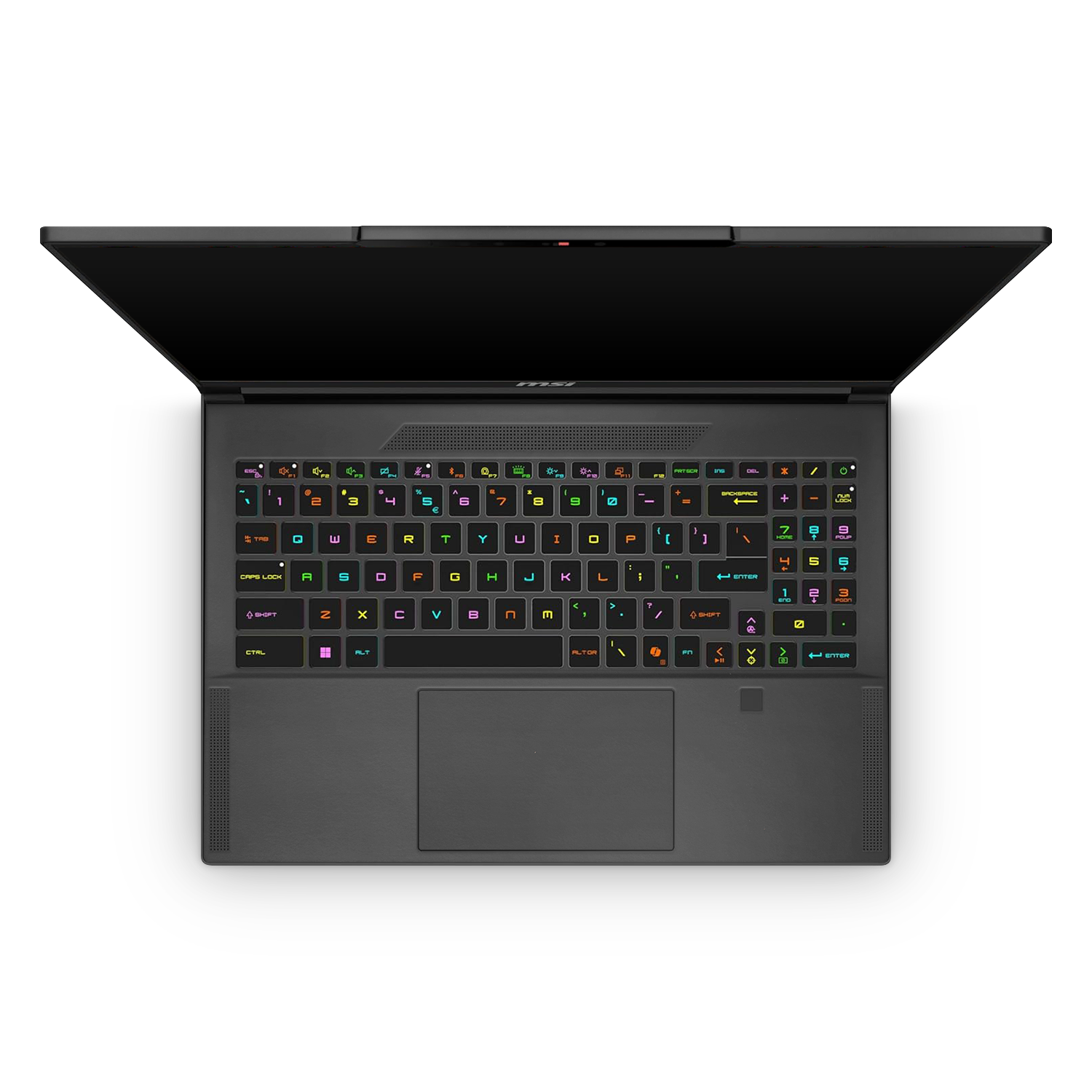 Msi Stealth 16 2025 Professional Interior Matte Black Skin Wrap Cover