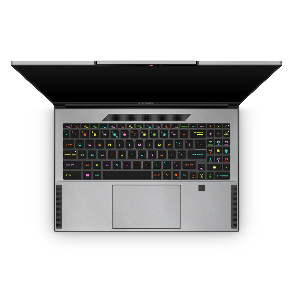 Msi Stealth 16 2025 Professional Interior Satin Aluminum Skin Wrap Cover