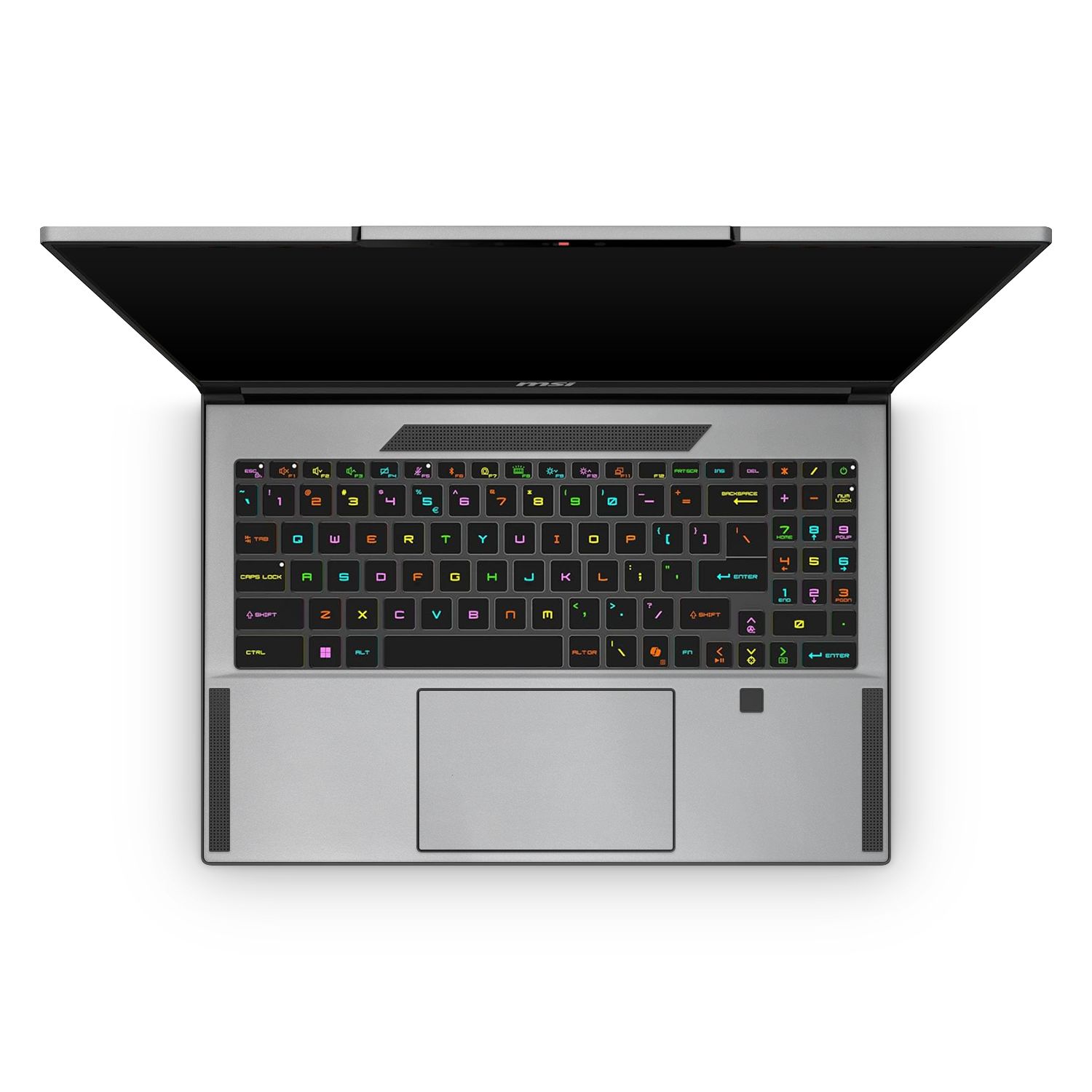Msi Stealth 16 2025 Professional Interior Satin Aluminum Skin Wrap Cover