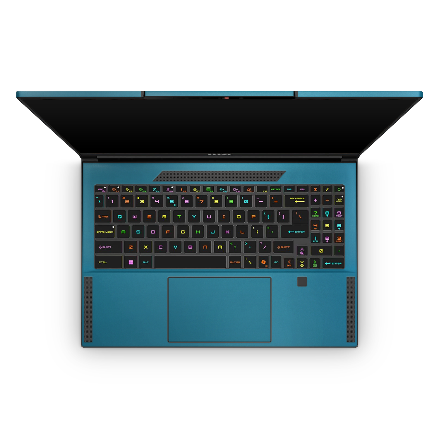 Msi Stealth 16 2025 Professional Interior Satin Ocean Shimmer Skin Wrap Cover
