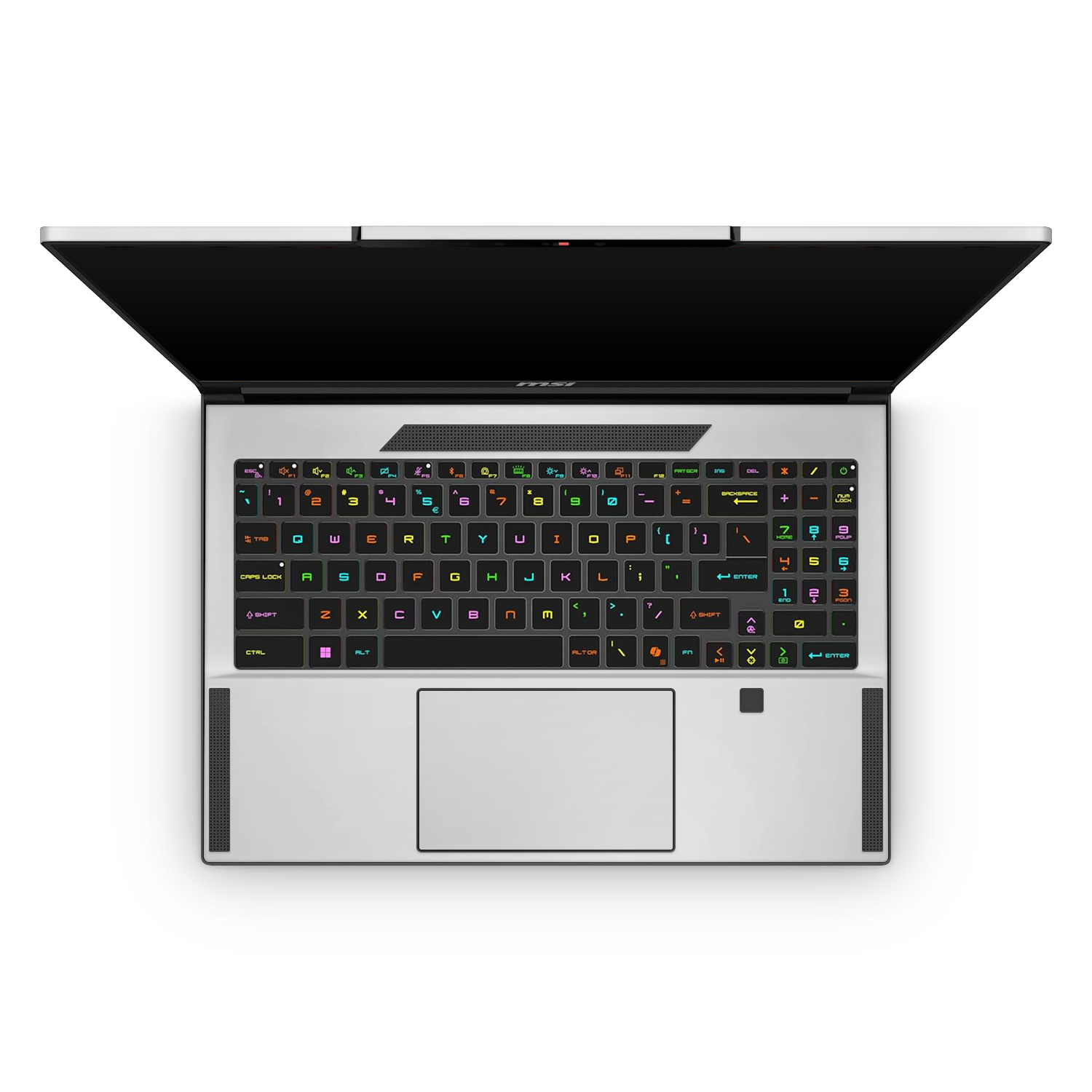 Msi Stealth 16 2025 Professional Interior Satin White Skin Wrap Cover