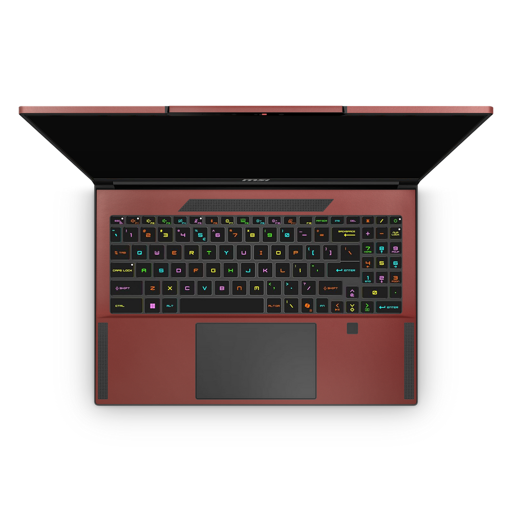 MSI Stealth 16 2025 Professional Interior Vampire Red Skin Wrap Cover