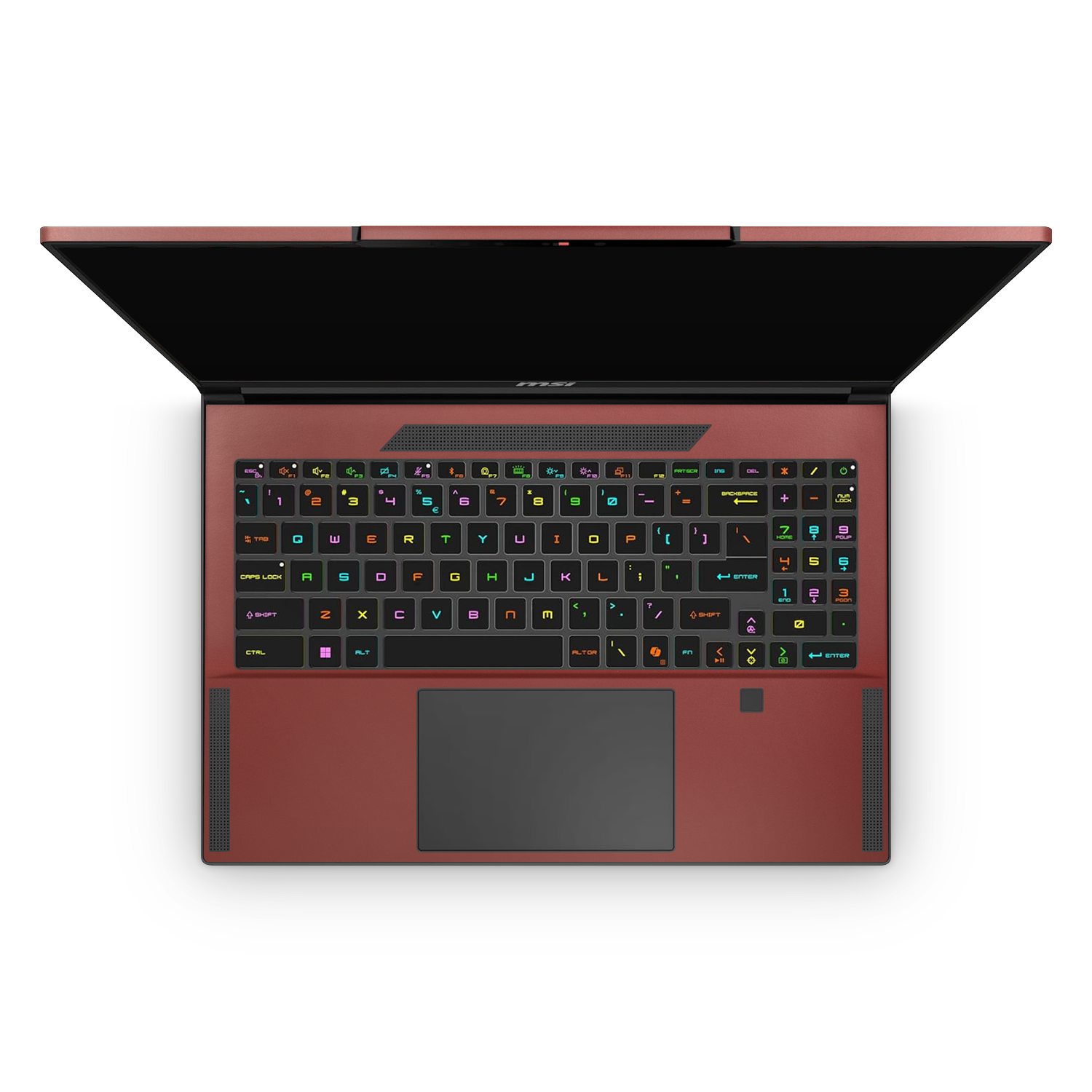 MSI Stealth 16 2025 Professional Interior Vampire Red Skin Wrap Cover
