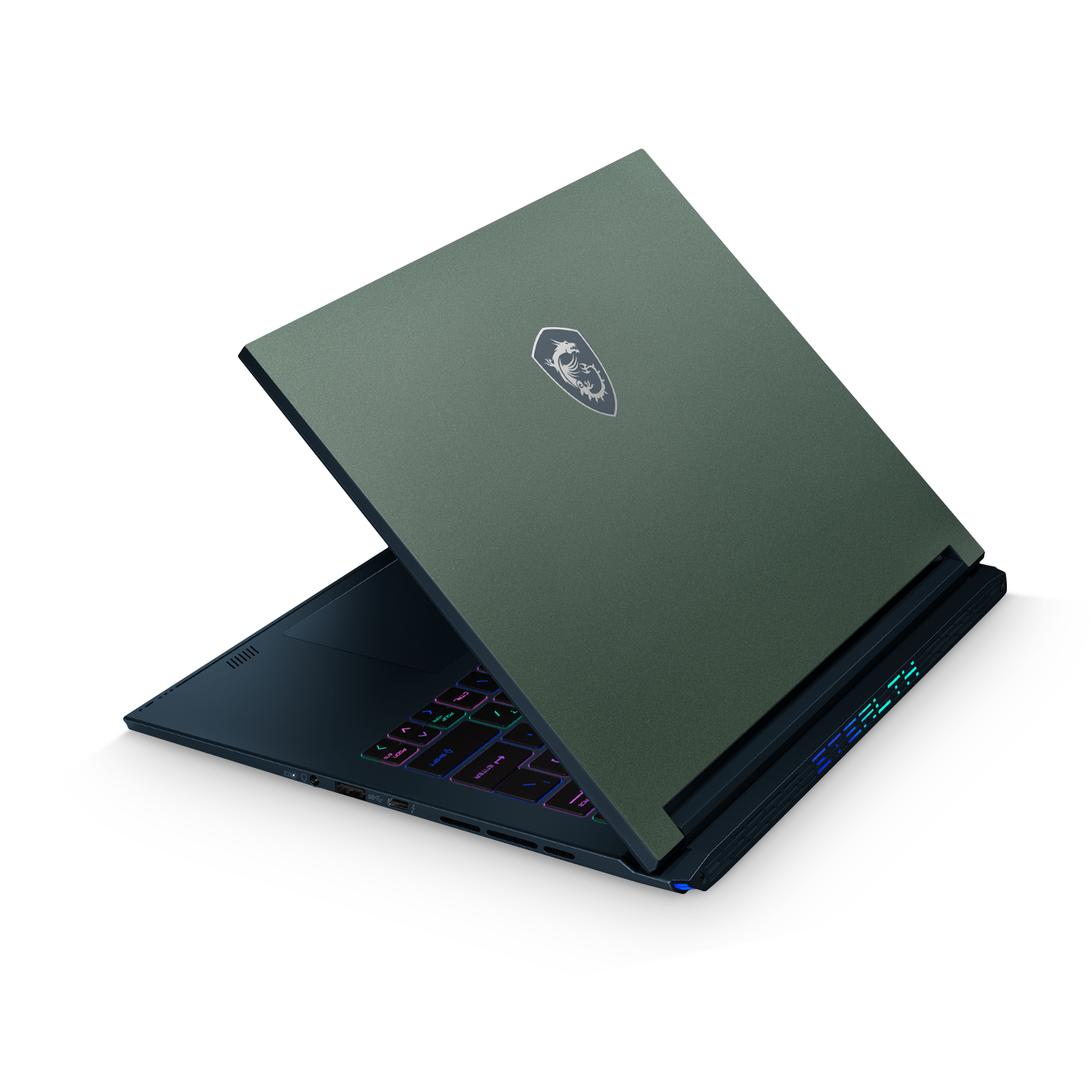 MSI Stealth Studio 14" 2023 Essentials Matte Green Metallic Skin Wrap Cover
