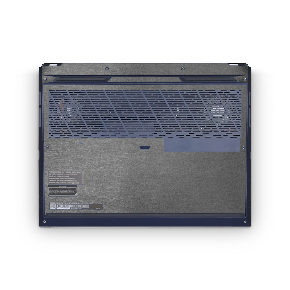 Msi Stealth Studio 14 2023 Professional Bottom Brushed Black Skin Wrap Cover