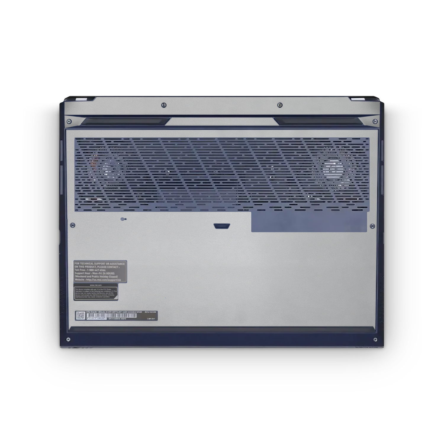 Msi Stealth Studio 14 2023 Professional Bottom Satin Aluminum Skin Wrap Cover