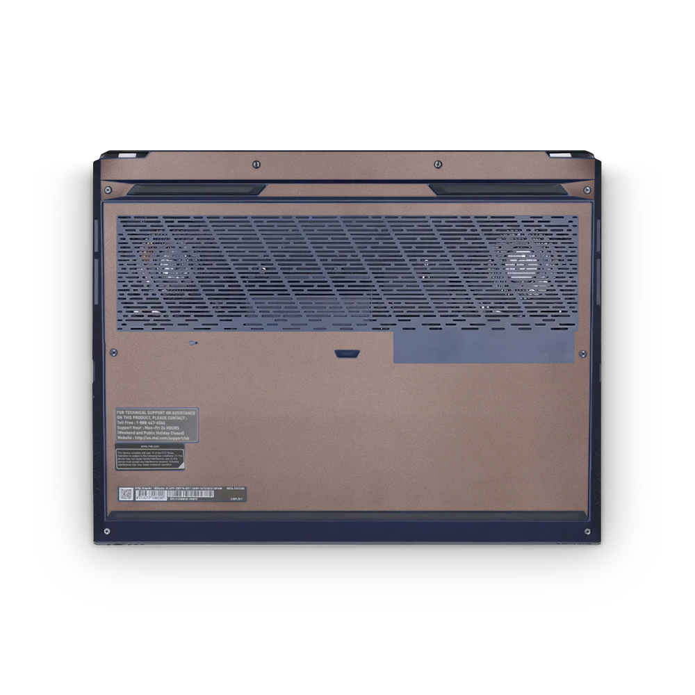 Msi Stealth Studio 14 2023 Professional Bottom Satin Frozen Berry Skin Wrap Cover