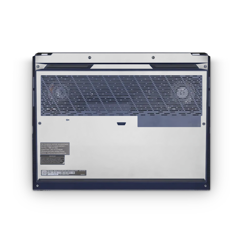 Msi Stealth Studio 14 2023 Professional Bottom Satin White Skin Wrap Cover